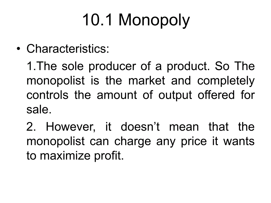 LectureMarketPowerMonopolyandMonopsony2_第2页