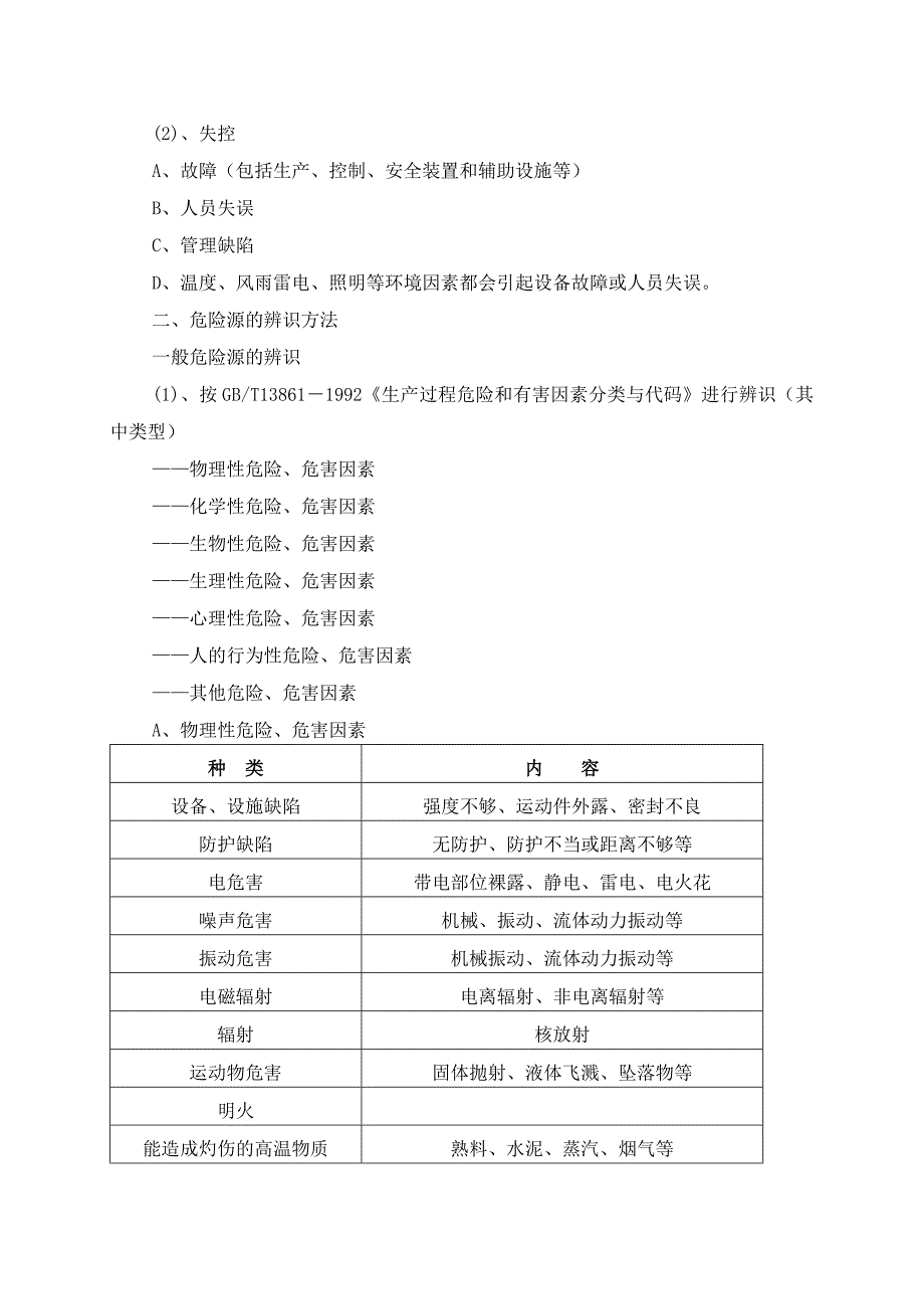 危险源辨识、分类和风险评价、分级办法_第2页