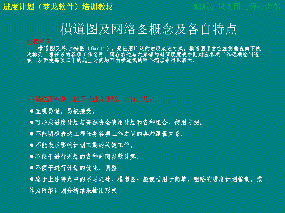 进度计划(梦龙软件)培训教材PPT课件012_第2页