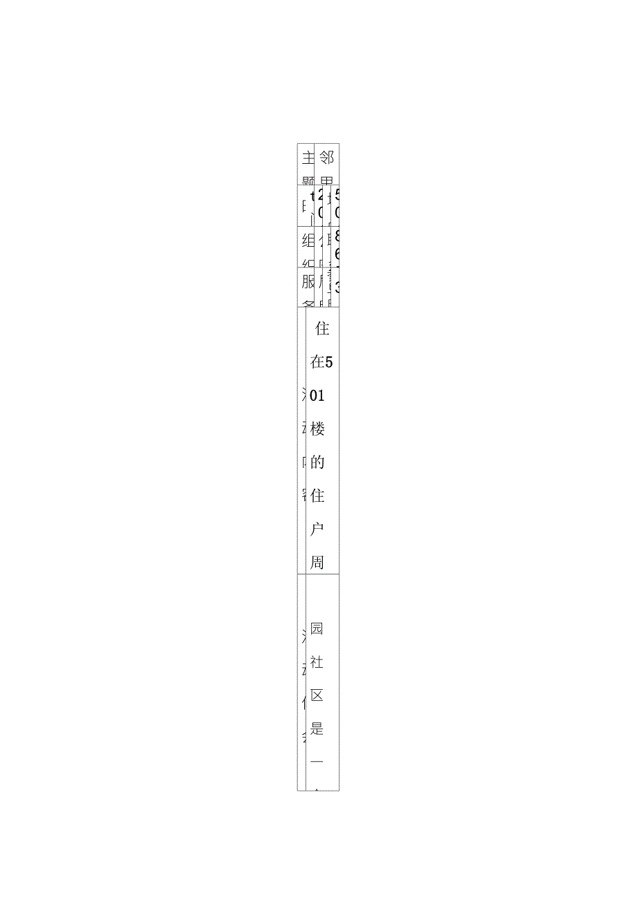 公园社区邻里守望活动记录_第3页