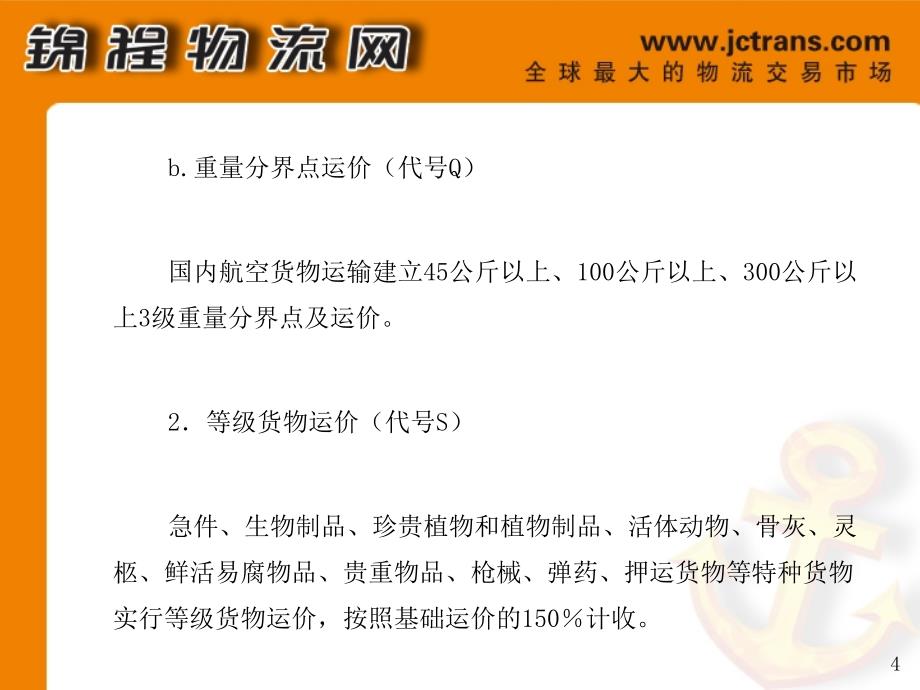 空运运价相关知识ppt课件_第4页