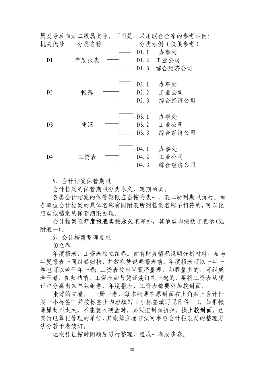 公司会计档案整理方案_第2页