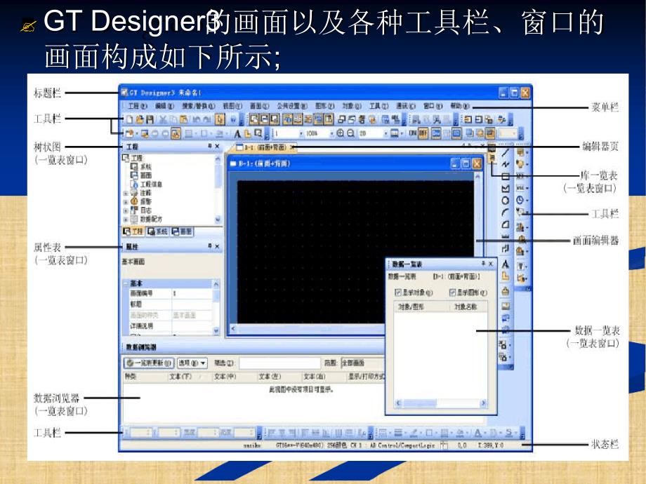 GTDesigner3的画面结构精编版_第2页