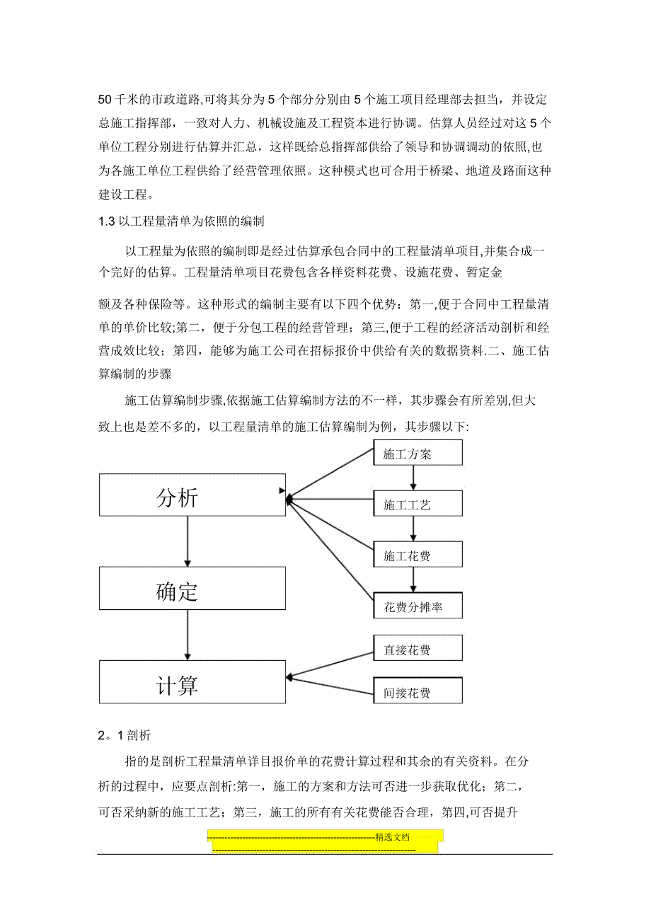 市政道路工程施工预算编制分析.doc_第2页