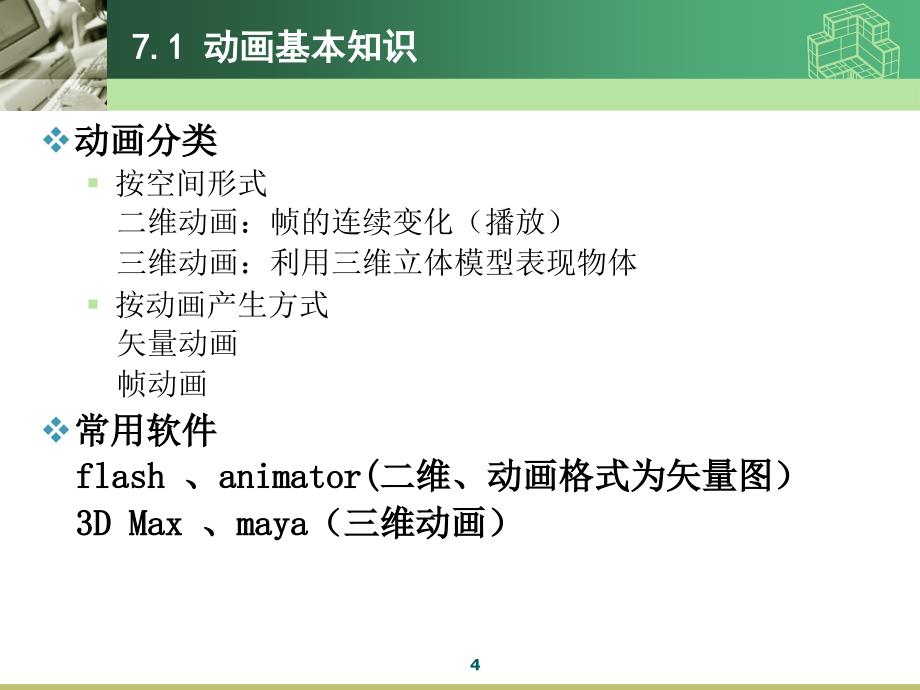 多媒体应用系统技术第7章幻灯片_第4页