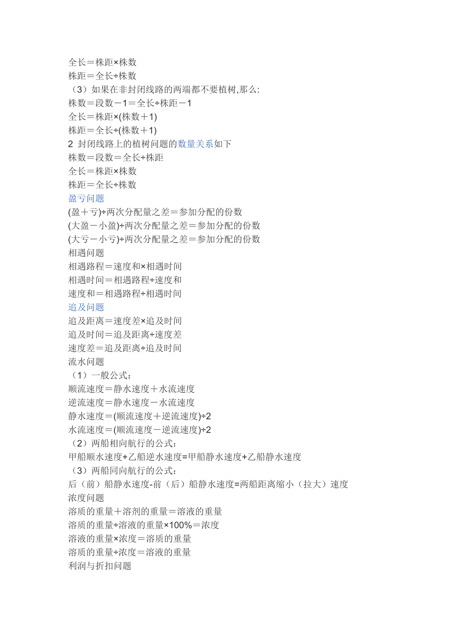 小学数学公式大全_第4页