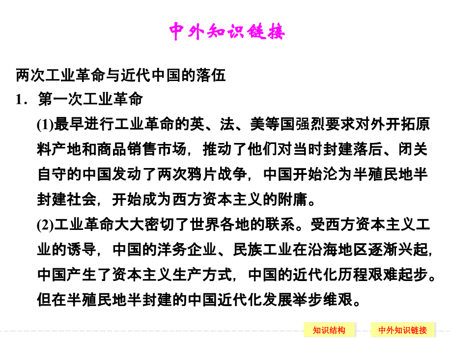 必修二专题四走向世界的资本主义市场专题整合_第2页