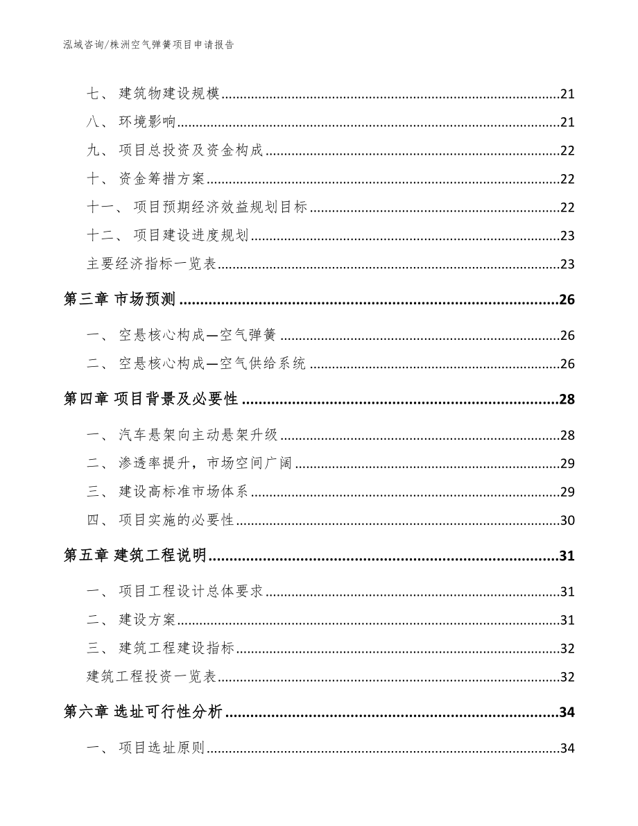 株洲空气弹簧项目申请报告模板_第4页