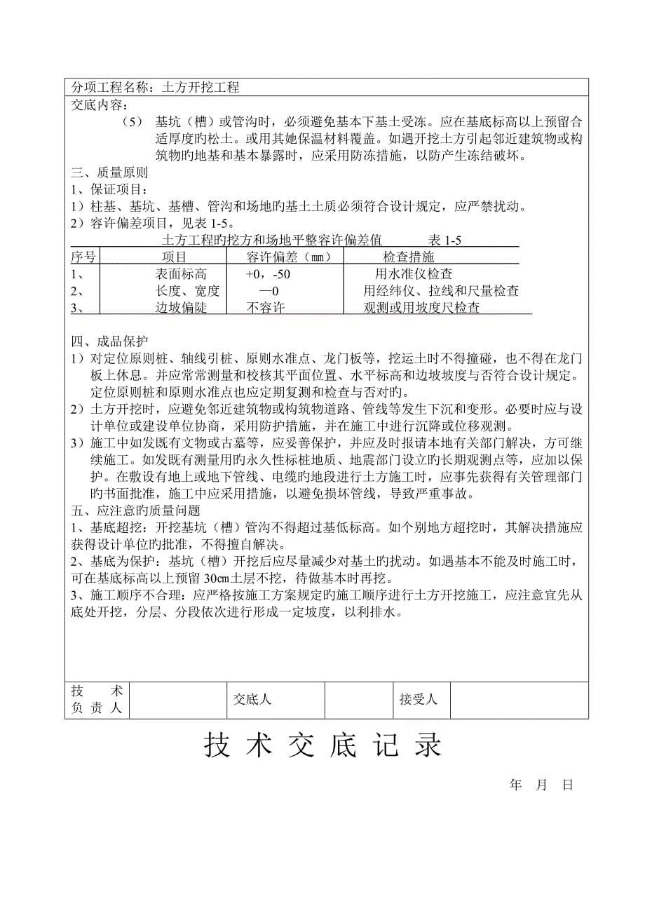 砖混结构所有技术交底_第5页