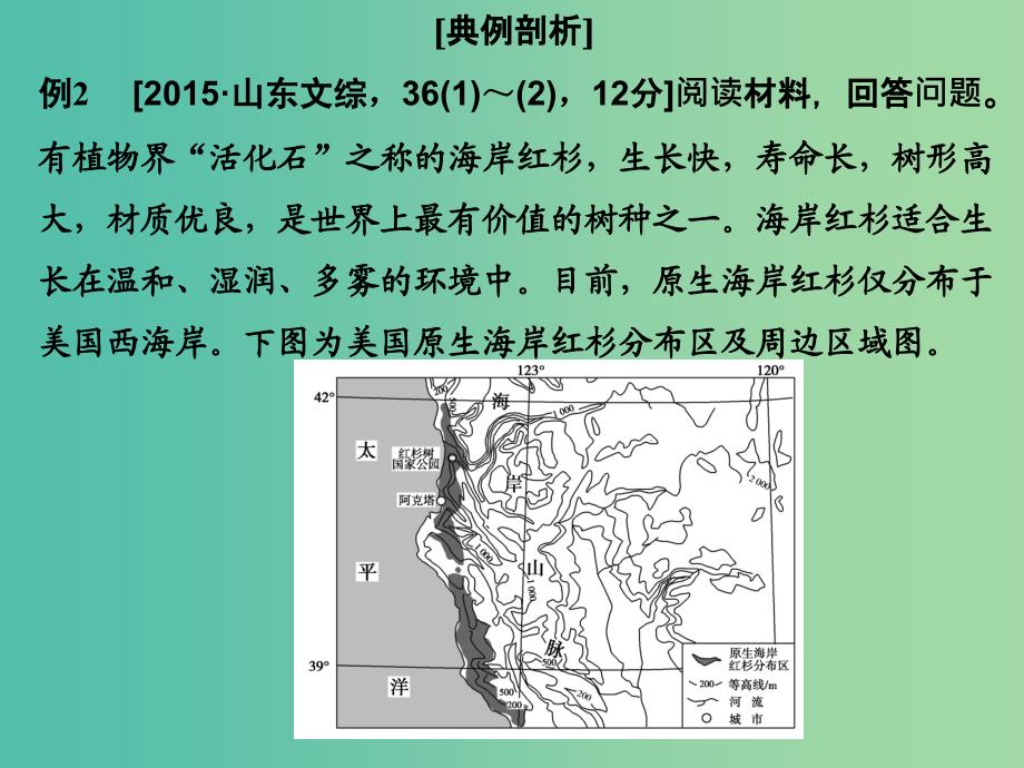 高考地理二轮复习 第三部分 技能五（二）描述和阐释地理事物、地理基本原理与规律的方法课件.ppt_第2页