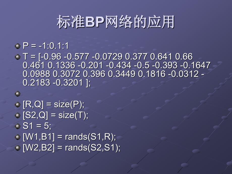 标准BP算法及改进的BP算法应用概要课件_第4页