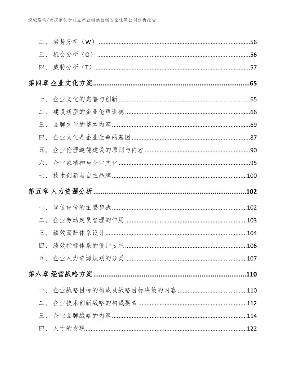 大庆市关于成立产业链供应链安全保障公司分析报告【模板】_第3页