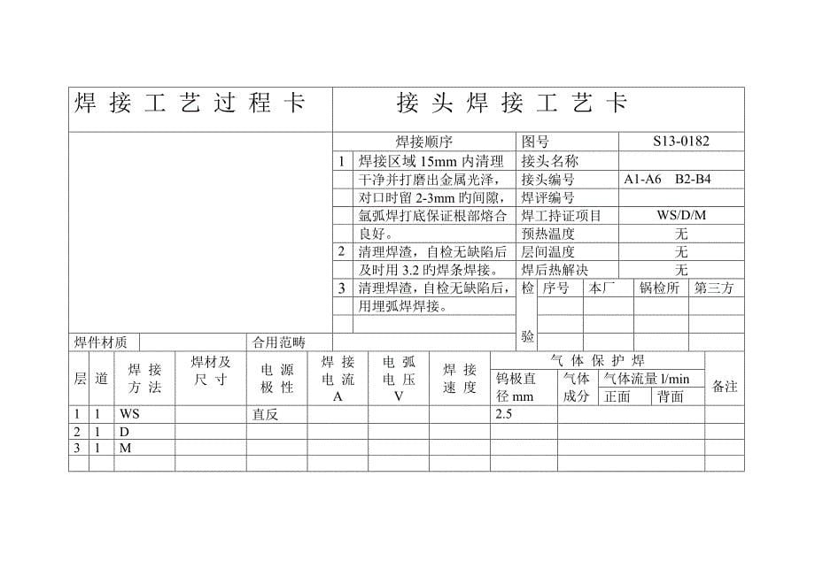 焊接工艺规程_第5页