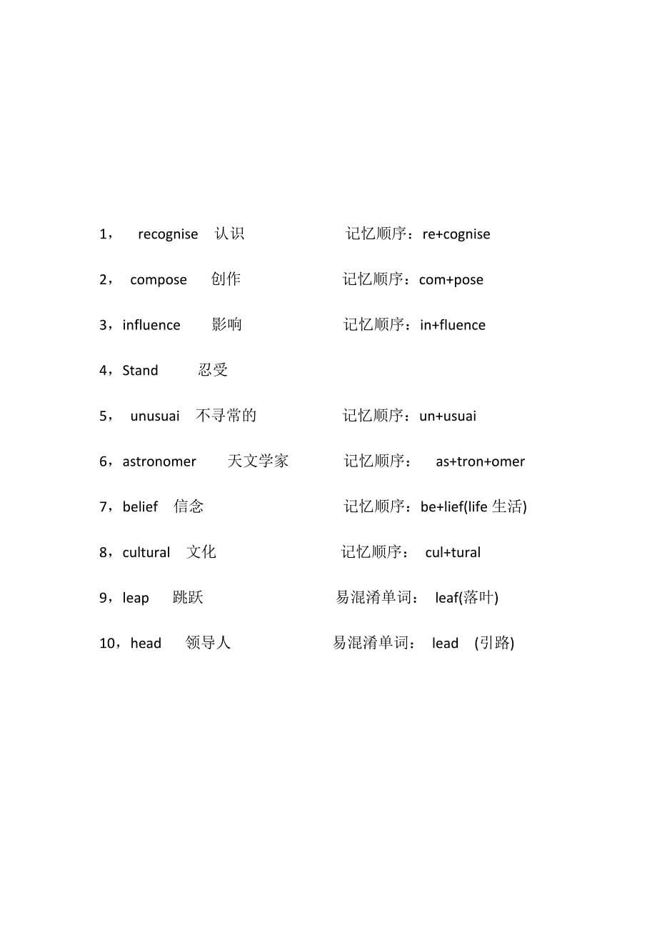 高考英语重点单词_第5页