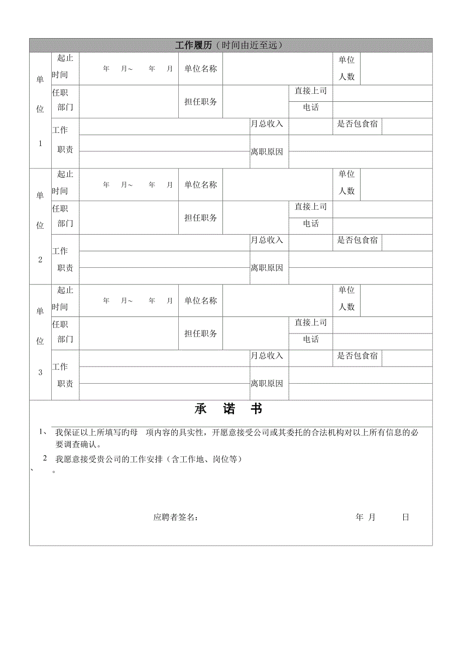 应聘人员信息登记表_第2页