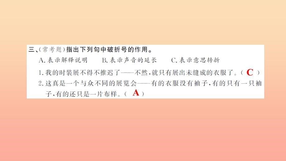 五年级语文上册第四组14通往广场的路不止一条习题课件新人教版_第5页