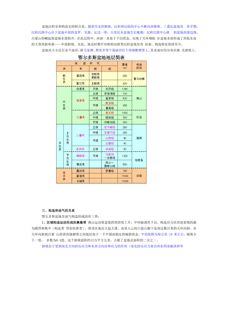 鄂尔多斯盆地地质特征_第3页