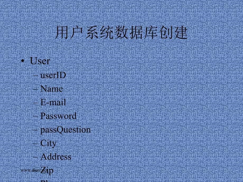 案例网站用户管理模块的实现_第5页