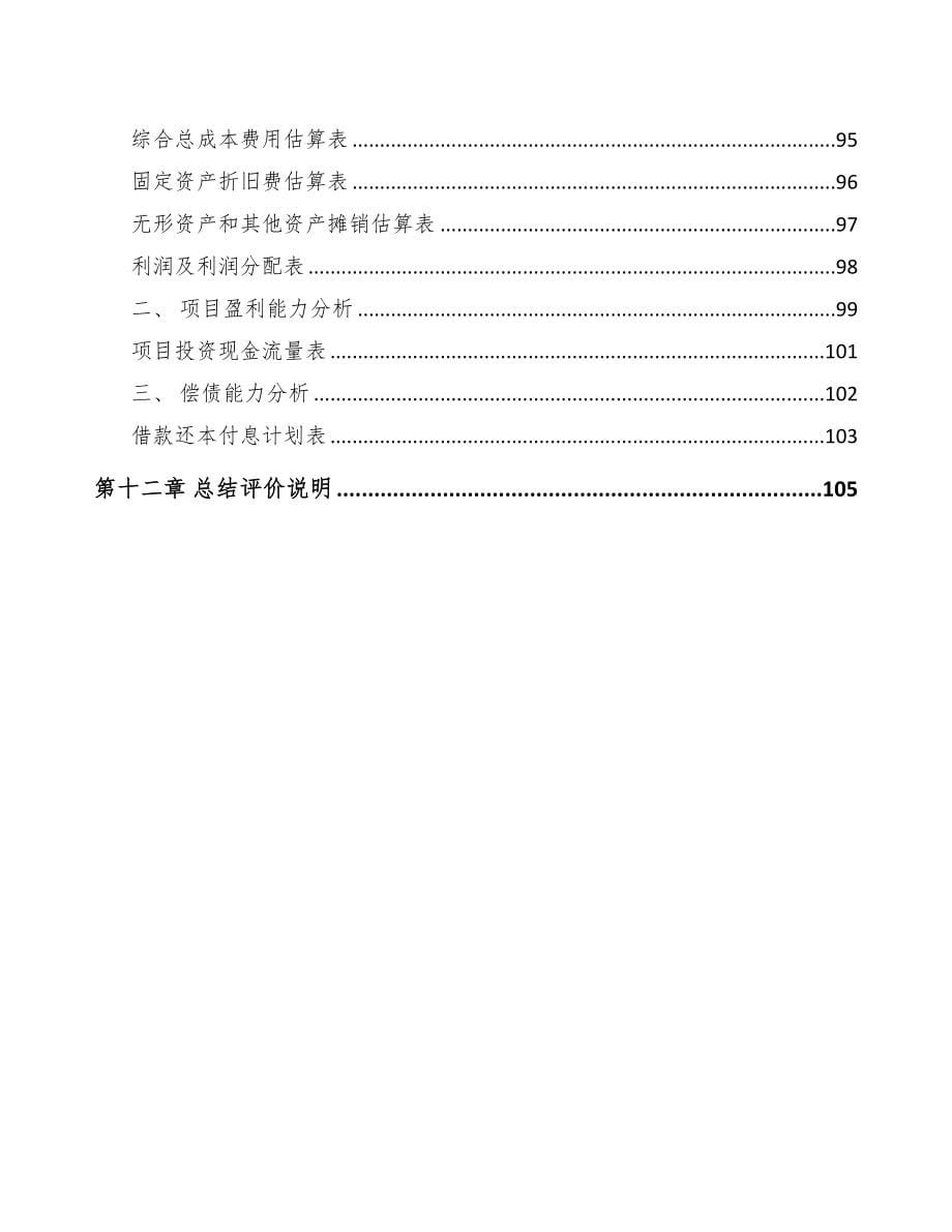 安徽铬颜料项目可行性研究报告(DOC 69页)_第5页