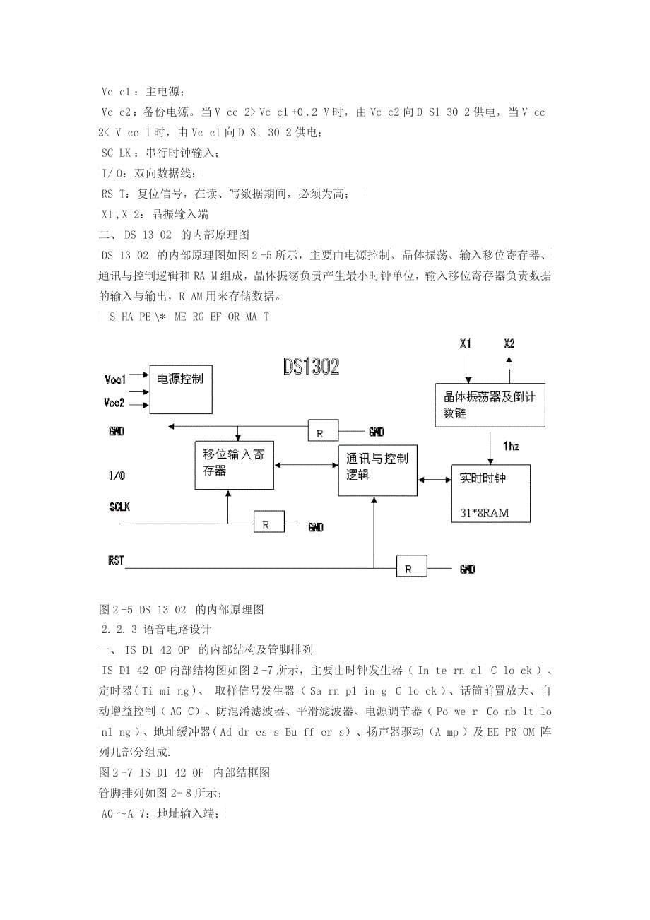 基于LCD液晶显示屏的电子万年历设计两个C程序_第5页