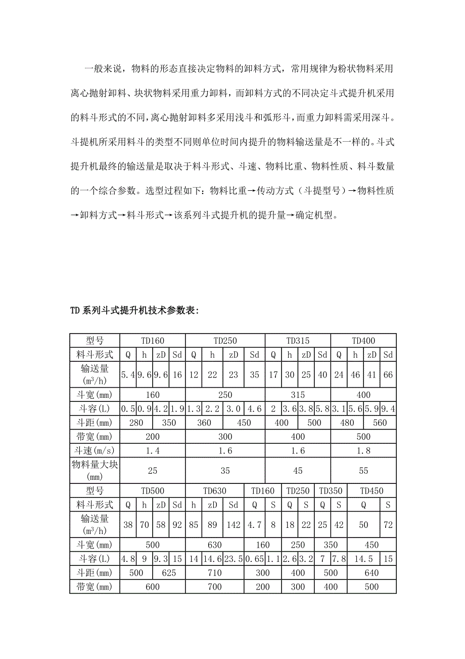 斗式提升机说明书_第5页