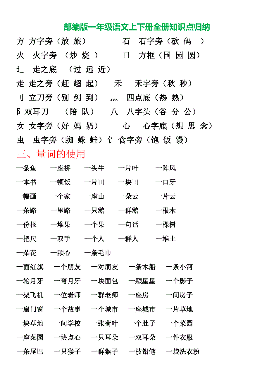 一年级语文上下册重点知识点汇总.doc_第2页