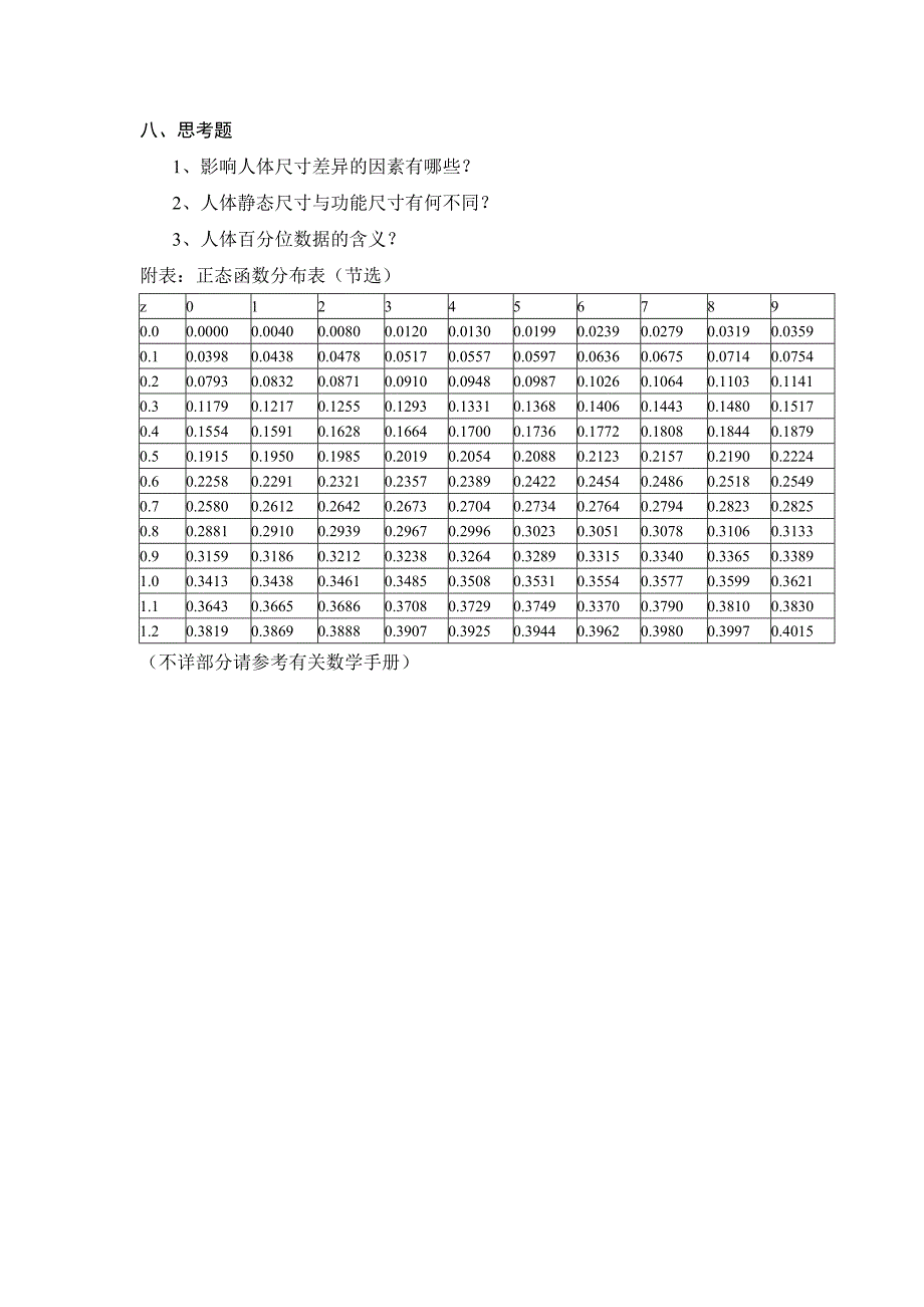 人机工程实验指导书工业设计_第4页