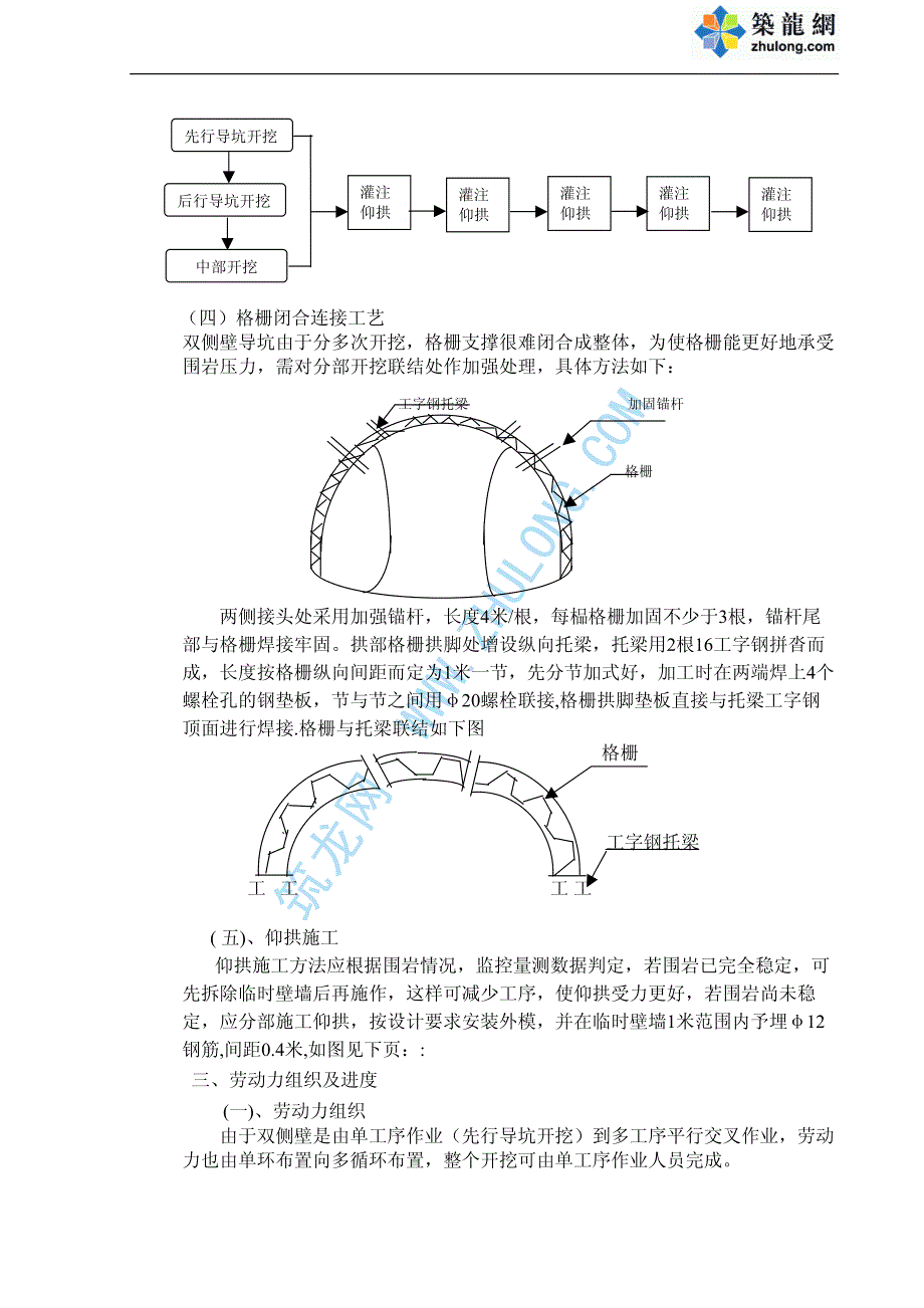 《施工方案》隧道双侧壁施工_第3页