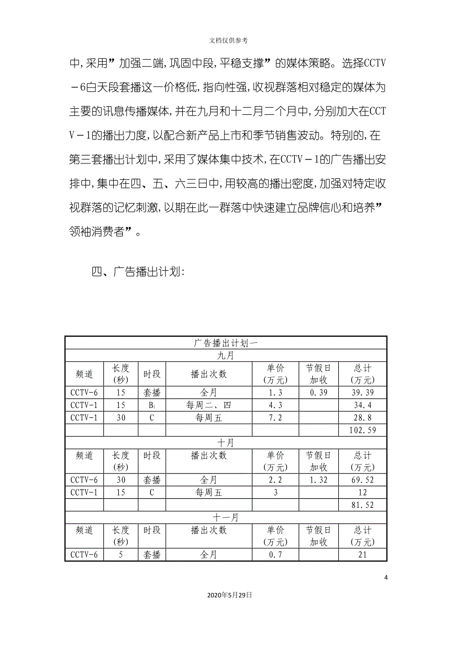 姗拉娜深海鲛油电视广告播出方案培训教材.doc_第4页