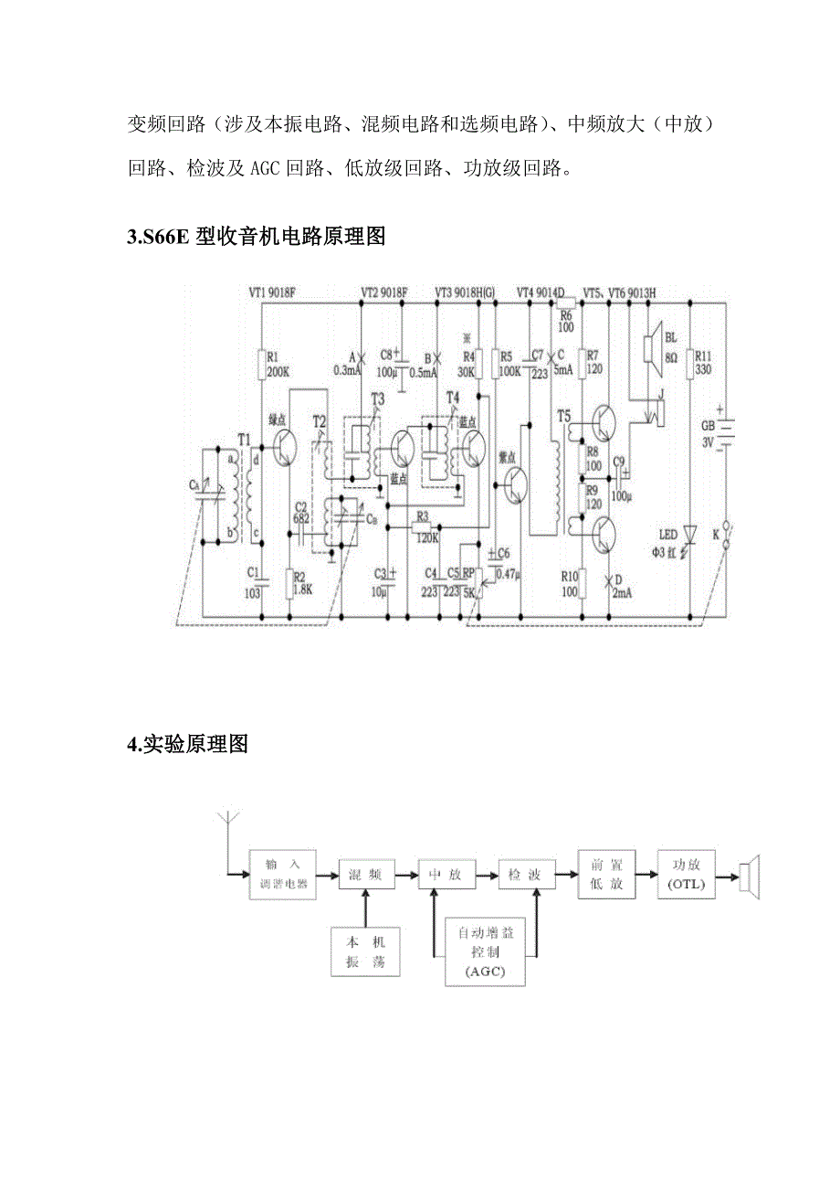 2022S66E型收音机的安装与调试实验报告_第4页