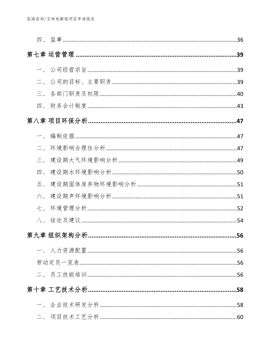 玉林电解铝项目申请报告_第4页