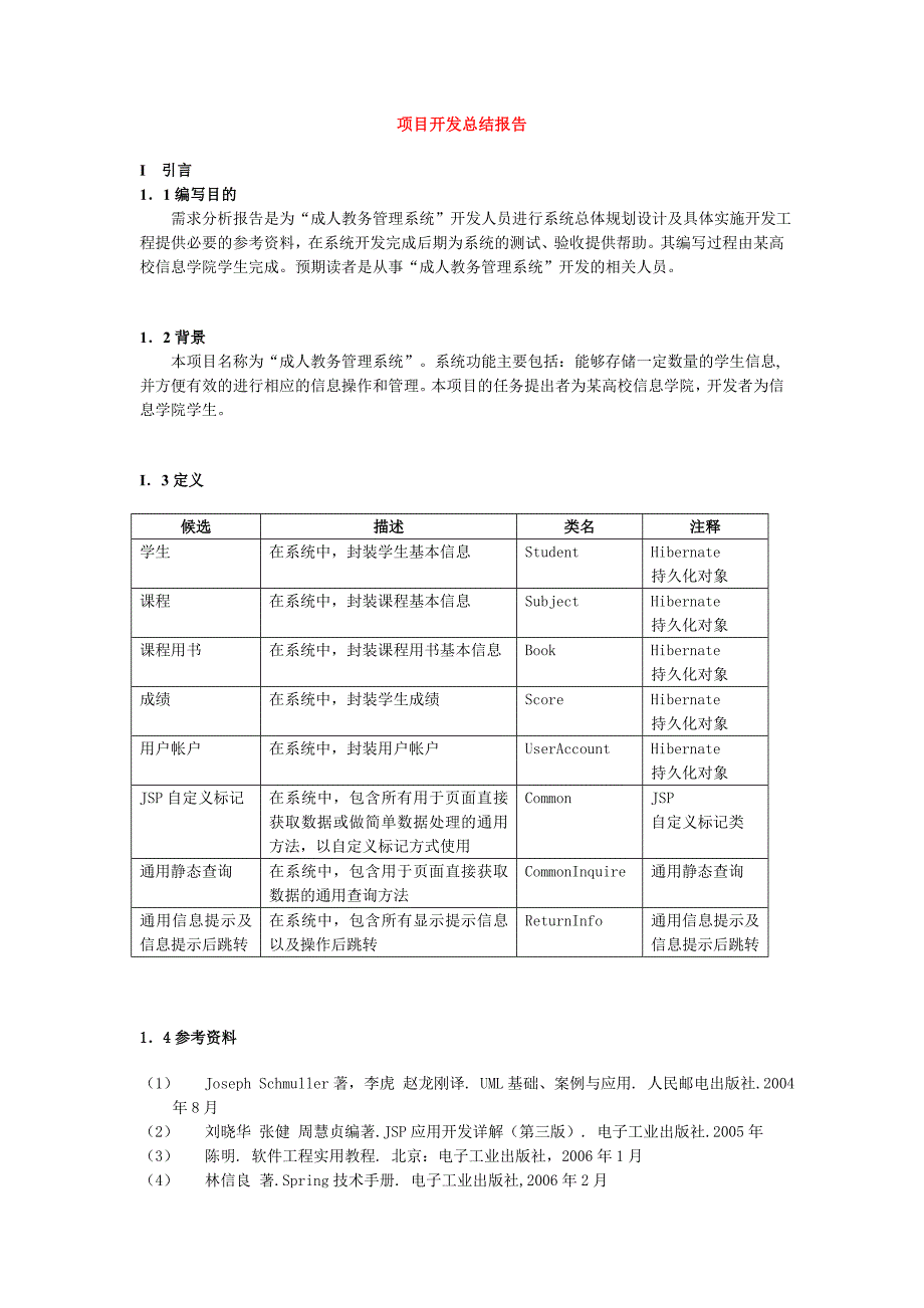 it开发人员项目结束总结模板.doc_第1页