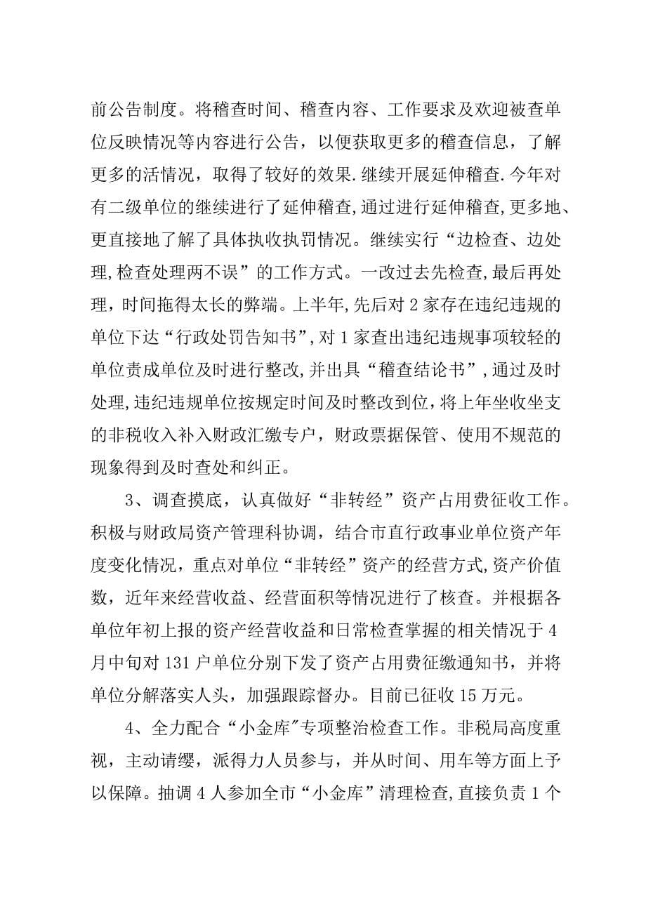 市非税局半年工作总结.docx_第5页