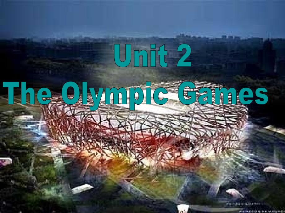 Unit2TheOlympicGamesReading_第1页