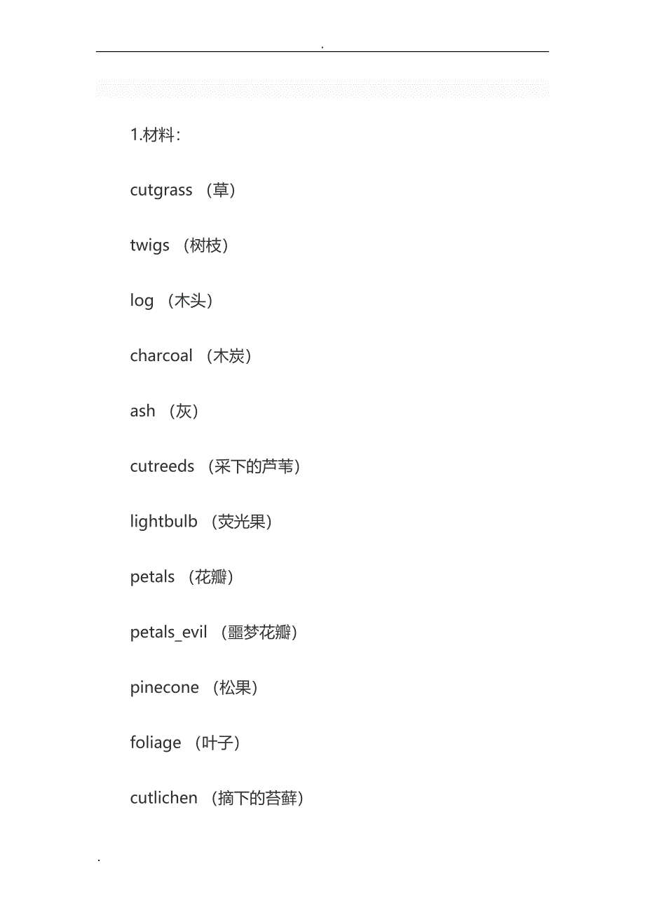 饥荒控制台物品和模式代码大全_第1页