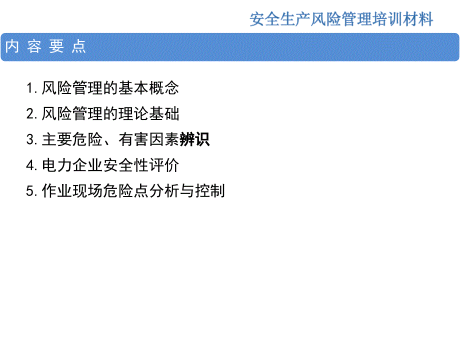 安全生产风险管理培训ppt课件_第2页