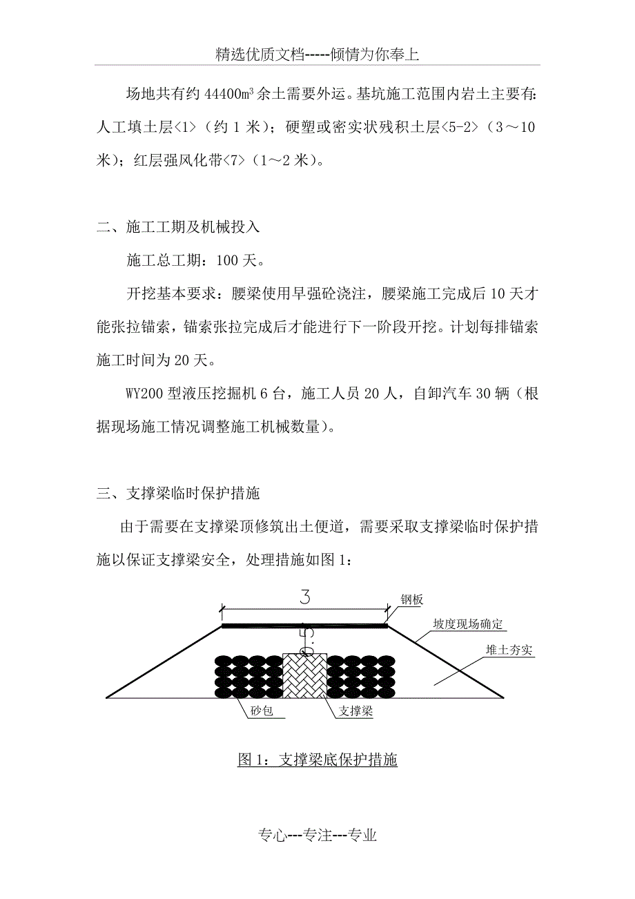 环城大厦基坑土方开挖外运施工方案(分层开挖)_第2页