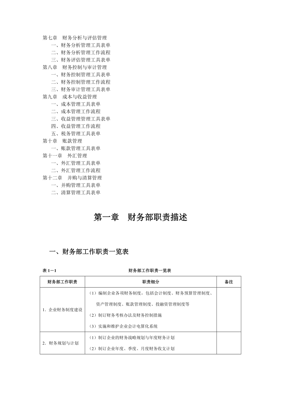 财务管理职位工作手册_第2页