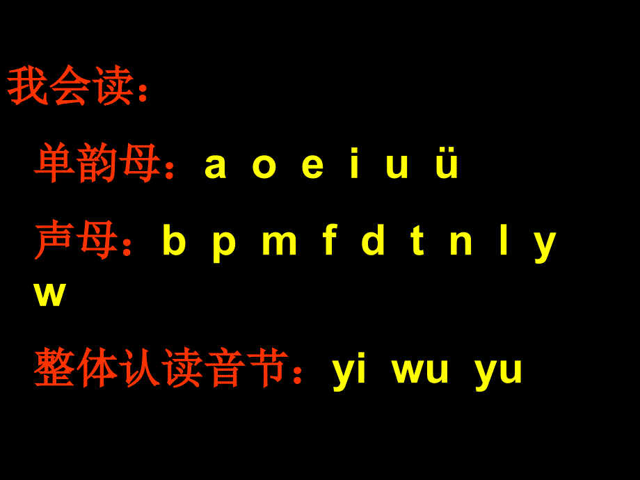 《汉语拼音复习一》教学ppt课件_第4页