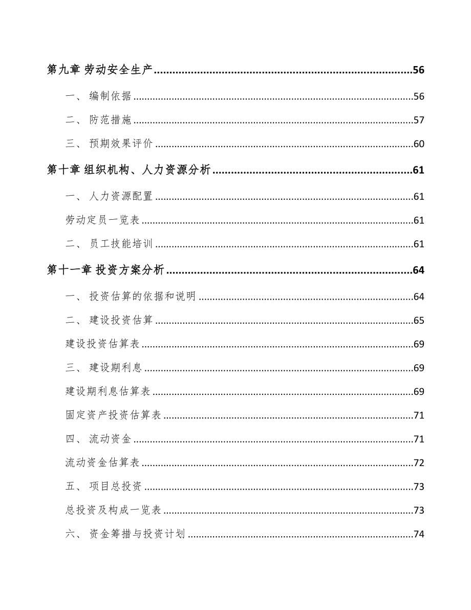 无锡移动设备周边产品项目可行性研究报告(DOC 58页)_第5页