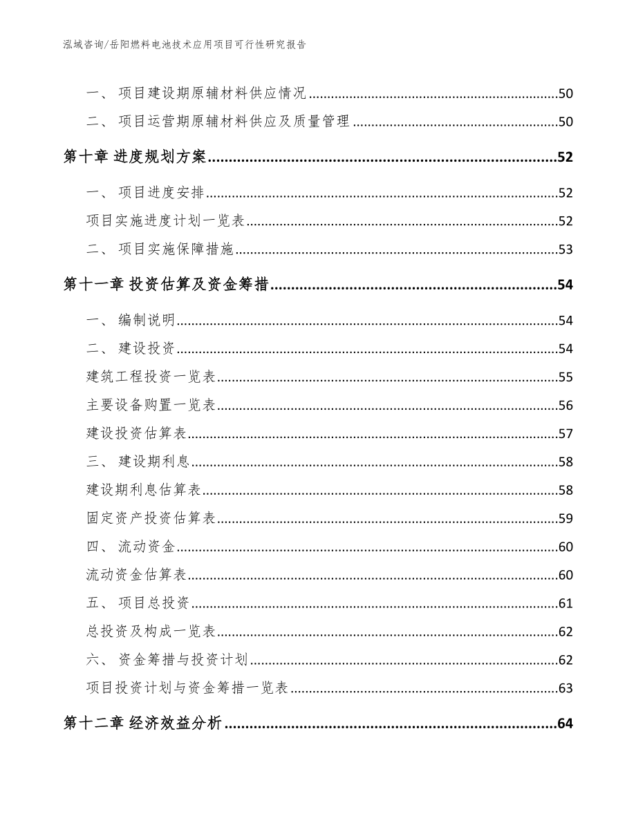 岳阳燃料电池技术应用项目可行性研究报告范文参考_第3页