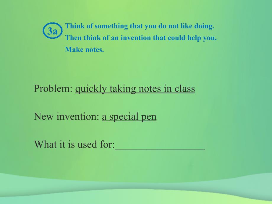 2018-2019学年九年级英语全册 Unit 6 When was it invented Section B（3a-Self Check）课件 （新版）人教新目标版_第3页