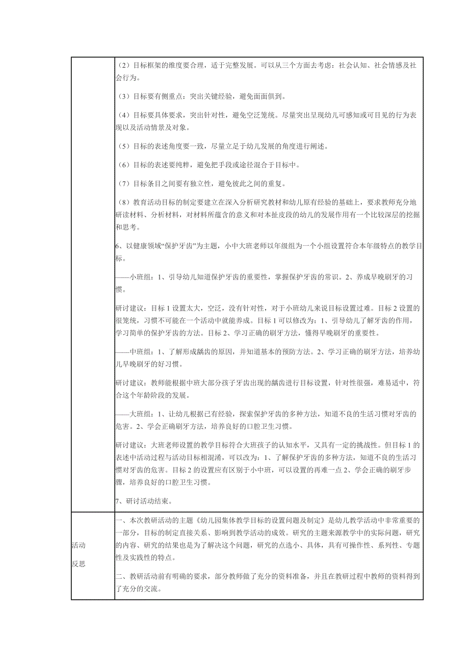 园本教研活动记录表_第3页