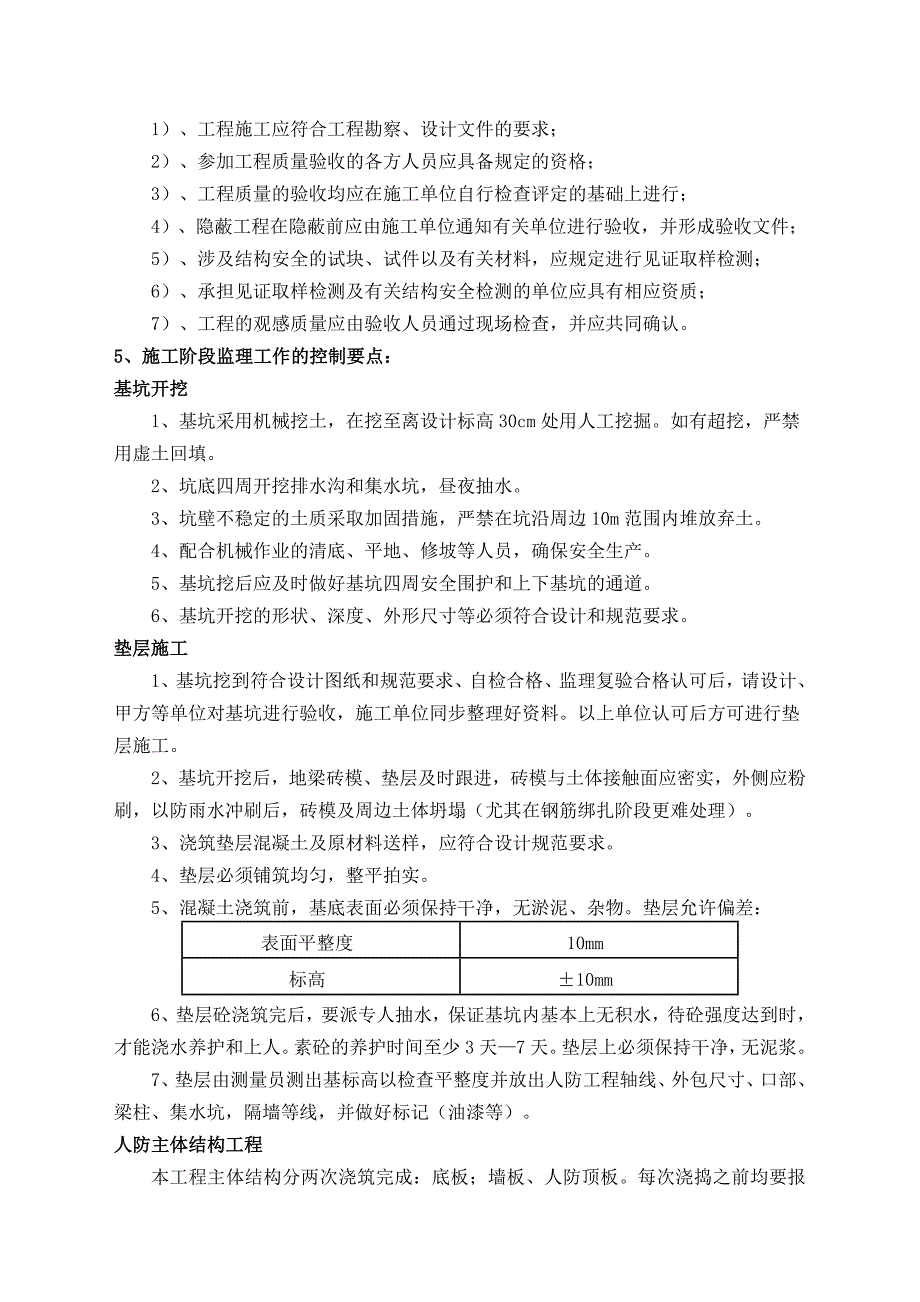 人防工程监理细则：_第4页