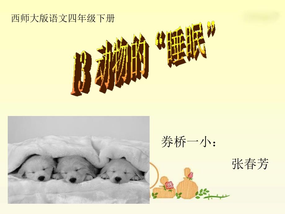 13动物的睡眠2_第1页