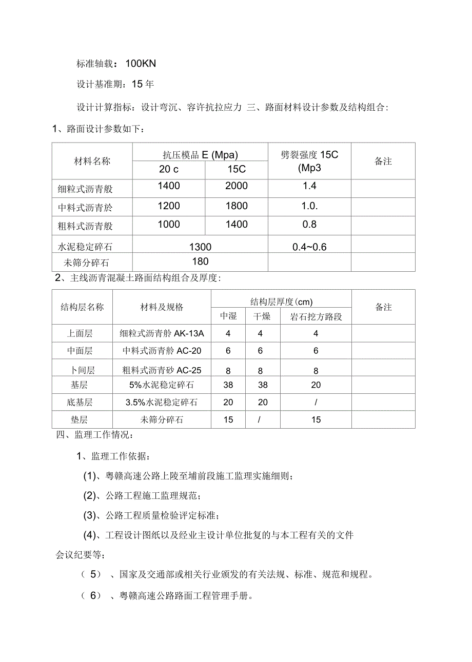 沥青砼路面监理年度工作总结(doc12页)优质_第3页