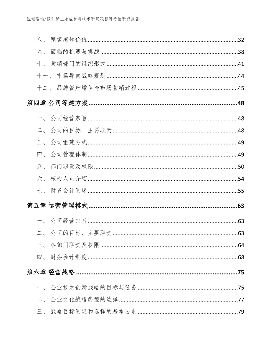 铜仁稀土永磁材料技术研发项目可行性研究报告（模板范文）_第2页