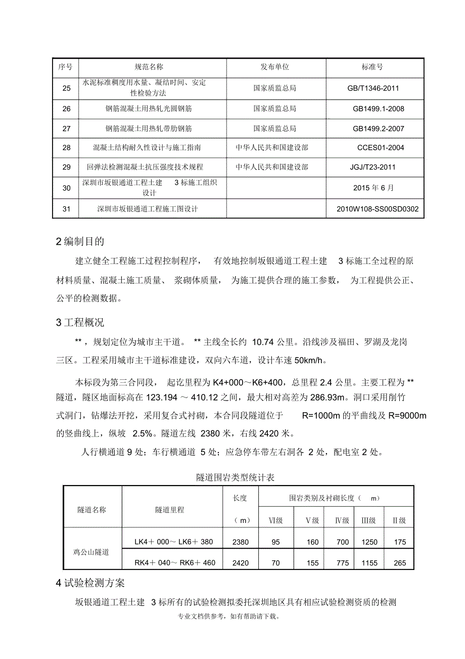 隧道试验检测方案_第4页