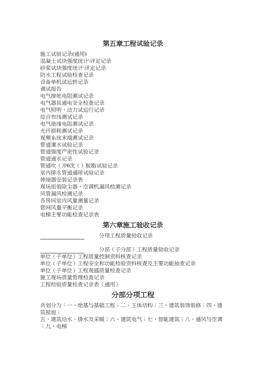 工程资料全套空表格(DOC 38页)_第2页