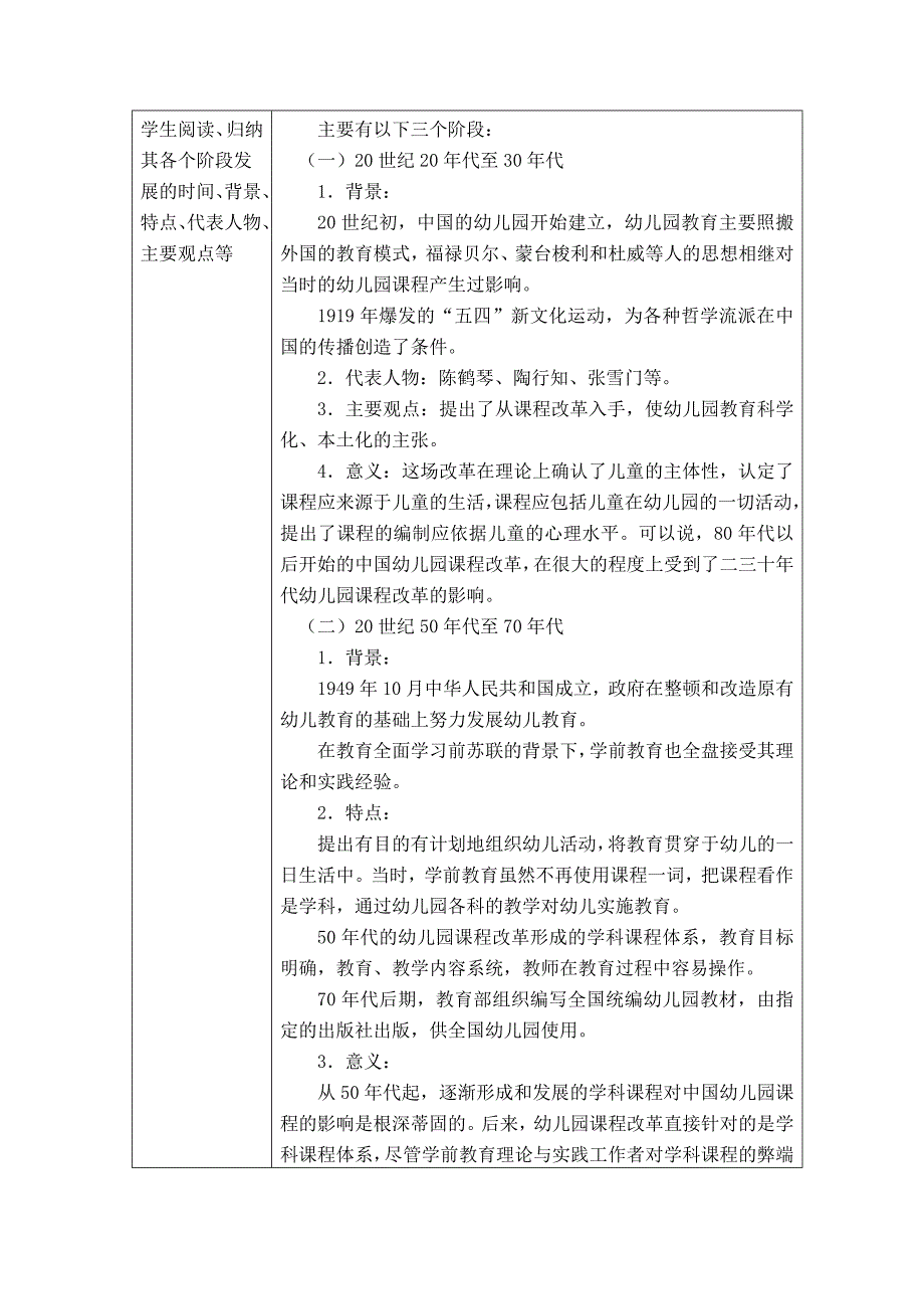 最新第二版-幼儿园教育活动设计与实践-第一章教案word版本_第4页